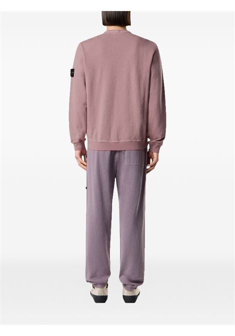 felpa 6100034 uomo viola STONE ISLAND | L1S15 6100034 S0060V018F